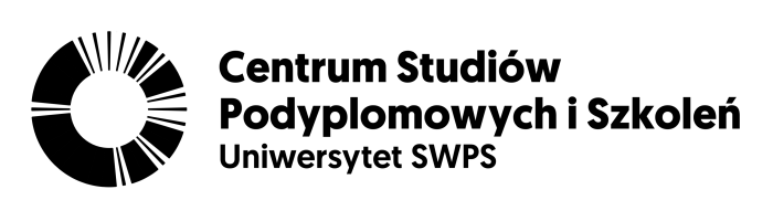 Logo Centrum Studiów Podyplomowych i Szkoleń Uniwersytetu SWPS