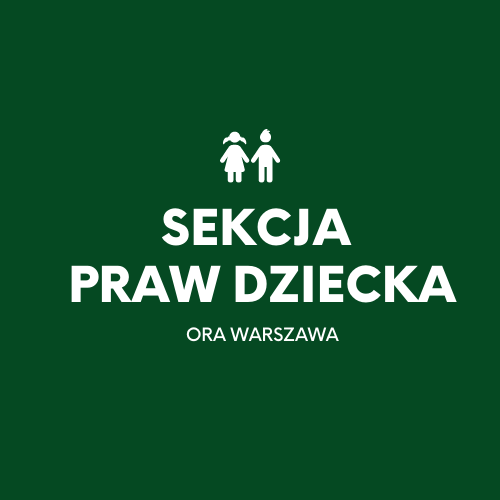 Sekcja Praw Dziecka ORA w Warszawie, logo