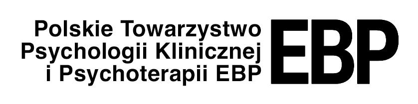 Logotyp Polskie Towarzystwo Psychologii Klinicznej i Psychoterapii EBP