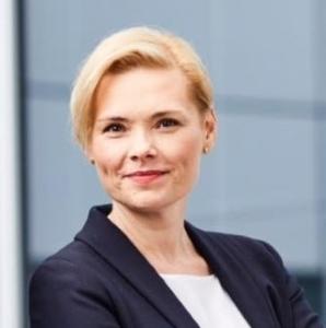Małgorzata Mroczkowska-Horne, moderatorka spotkania HumanTech Meeting na Uniwersytecie SWPS - zdjęcie portretowe