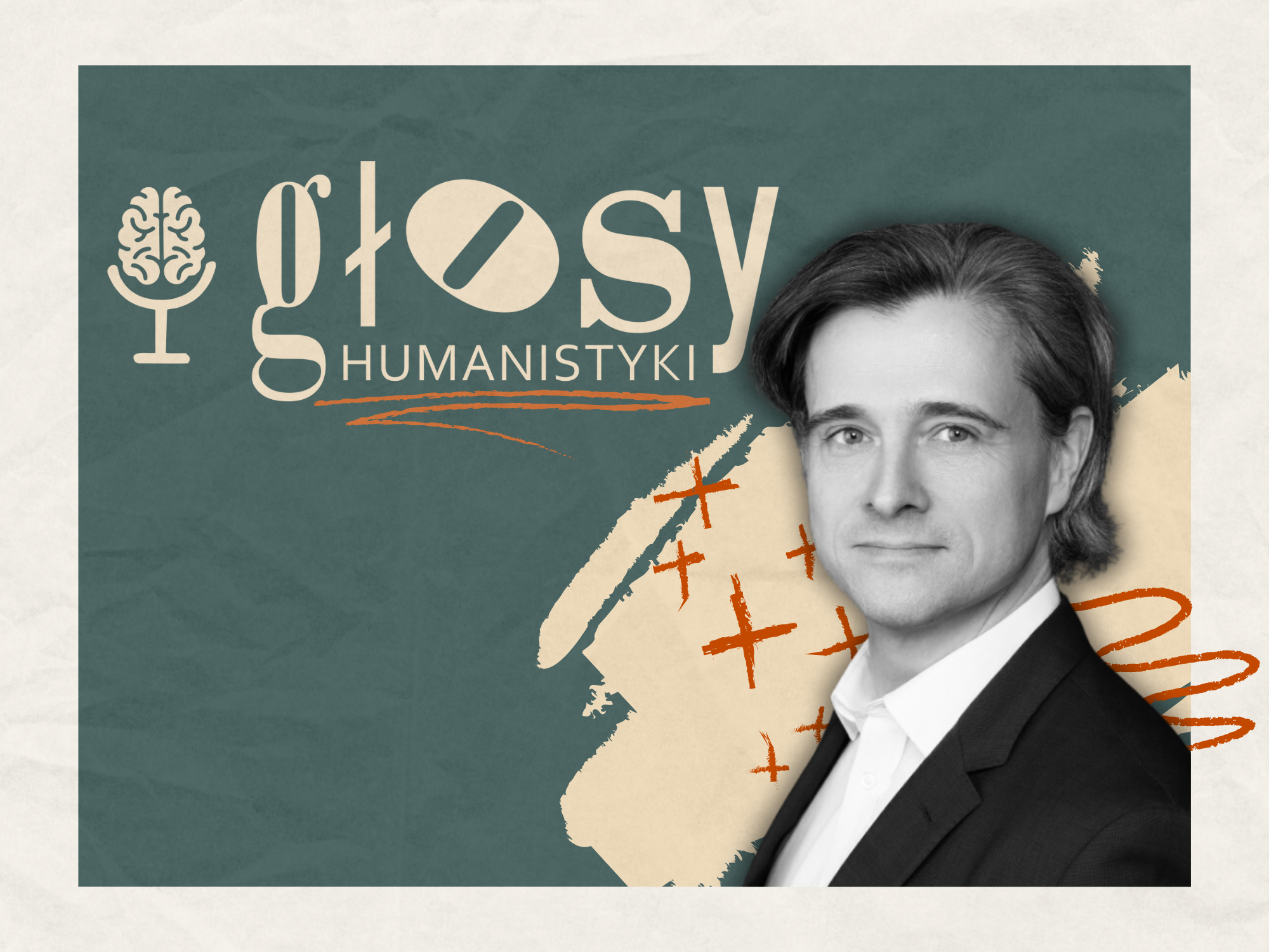 Wojciech Kulesza i logo „Głosów Humanistyki”