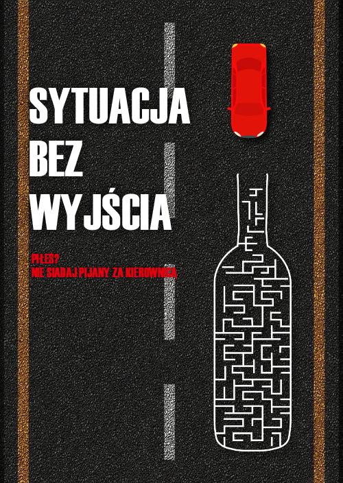 „Sytuacja bez wyjścia”, Anastasiia Khanyk (Zespół Szkół Skórzano-Odzieżowych, Stylizacji i Usług w Radomiu)