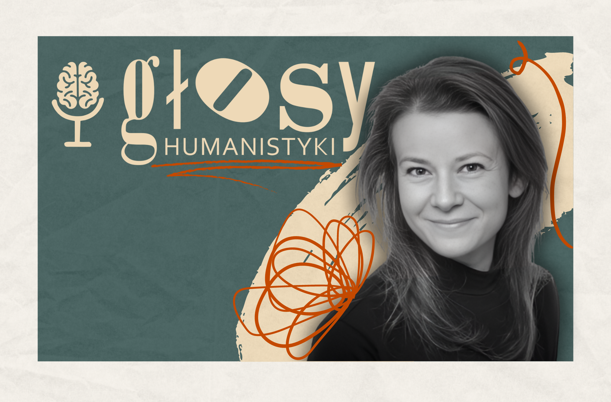 Agnieszka Skala-Gosk i logo „Głosów Humanistyki”