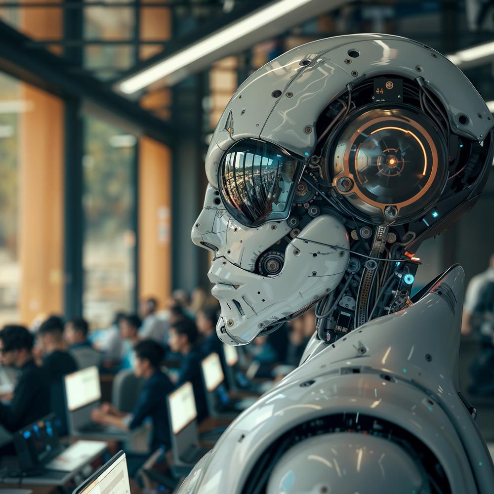 Robot z wykorzystaniem AI