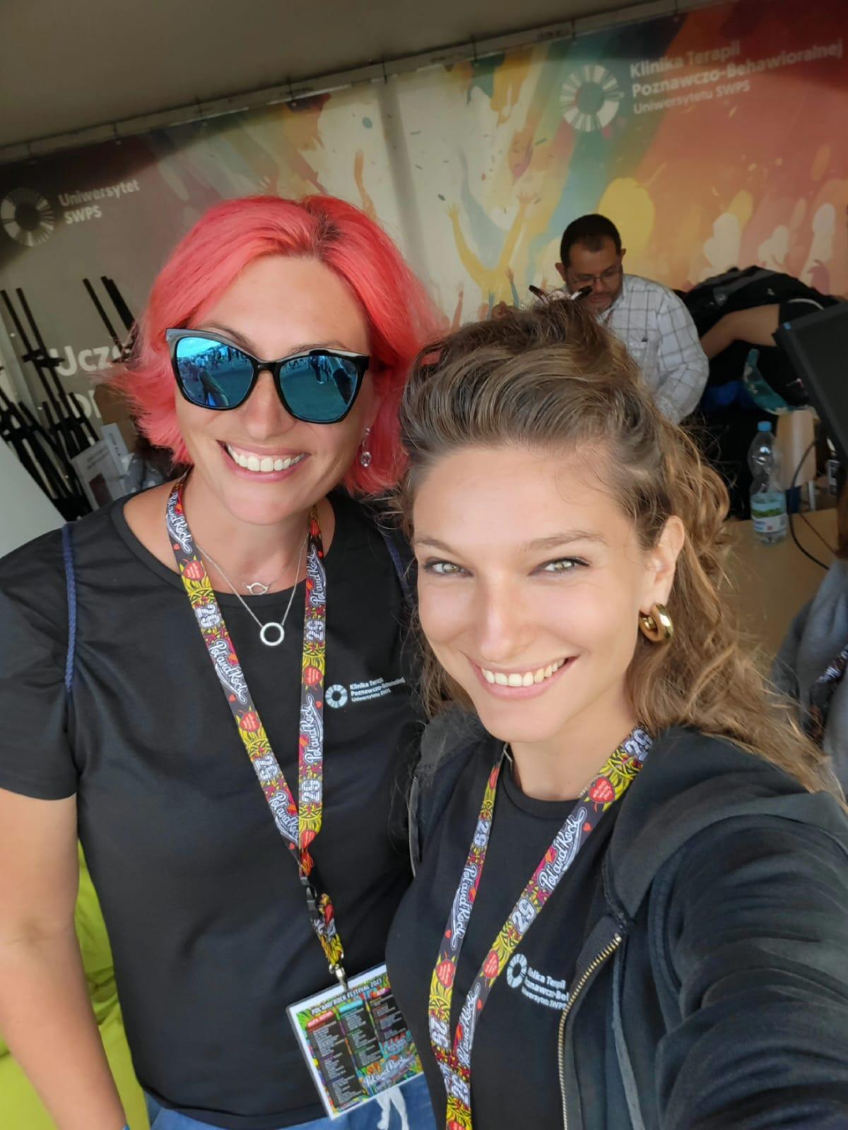 Karolina Wójcik i Dominika Kacperek-Karbowiak, organizatorki warsztatów
